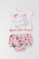 GUESS JEANS Set cu imprimeu floral de tricou si pantaloni scurti Fete