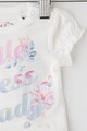 GUESS JEANS Set cu imprimeu floral de tricou si pantaloni scurti Fete