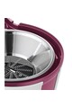 BOSCH Storcator de fructe si legume  , 700 W, Recipient suc 1.25 l, Recipient pulpa 2 l, 2 Viteze, Tub de alimentare 73 mm, Rosu/Alb Femei