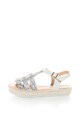 Cristin Sandale flatform stralucitoare Benny 2 Femei