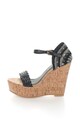 Cristin Sandale wedge de piele sintetica Consuelo 2 Femei