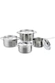 Cooking by Heinner Set 8 piese Heinner Aleida, Inox, inductie Femei