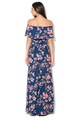 Maiocci Los Angeles Rochie maxi cu imprimeu floral Femei