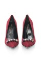 Zee Lane Collection Велурени обувки с декоративни камъни и ток стилето Жени