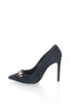 Zee Lane Collection Pantofi stiletto de piele intoarsa cu strasuri Femei