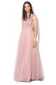 Little Mistress Rochie maxi din plasa cu partea superioara crosetata Femei