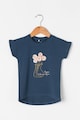 NAME IT Tricou cu aplicatii florale Feneo Fete