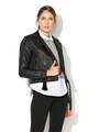 Vero Moda Jacheta biker crop de piele sintetica Sammi Femei