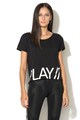 Only Play Tricou crop Sisley Sports Femei