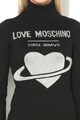 Love Moschino Rochie tip pulover din lana virgina Femei