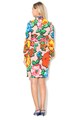 Love Moschino Rochie cu model floral si maneci lungi Femei