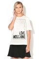 Love Moschino Tricou din amestec de modal cu imprimeu logo Femei