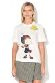Love Moschino Tricou cu imprimeu emblematic Femei