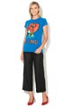 Love Moschino Tricou cu imprimeu frontal cauciucat Femei