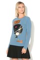 Love Moschino Bluza cu imprimeu cauciucat Femei