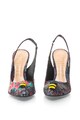 Schutz Pantofi slingback din jacquard cu toc inalt Femei