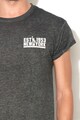 Alcott Тениска с черна текстова щампа Мъже