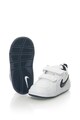 Nike Pantofi sport de piele cu logo si benzi velcro Pico Baieti