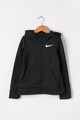 Nike Bluza sport cu imprimeu logo, pentru fitness, Therma Fete