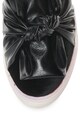 Oakoui Pantofi slip-on flatform cu design rasucit Femei