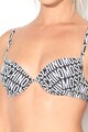 Moschino Sutien push-up cu imprimeu text Femei