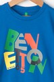 United Colors of Benetton Bluza cu imprimeu text Baieti