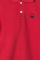 United Colors of Benetton Tricou polo din pique cu logo brodat Baieti