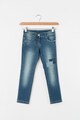 United Colors of Benetton Blugi skinny cu aspect decolorat Fete