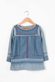 Pepe Jeans London Rochie de chambray cu imprimeu etnic Dakota JR Fete