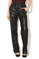 Diesel Black Gold Pantaloni de piele cu slituri cu fermoar Pezunet Femei