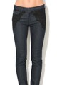 Diesel Black Gold Blugi slim fit cu dantela Femei