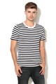 G-Star RAW Tricou in dungi cu decolteu in V Bonded Barbati