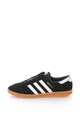 adidas Originals Pantofi sport cu dungi emblematice Hamburg, Negru/Alb Barbati