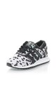 adidas Originals Pantofi sport cu imprimeu abstract si detalii peliculizate Los Angeles, Negru/Alb prafuit Baieti