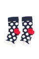 Happy Socks Комплект чорапи на райе и точки, 2 чифта Момичета