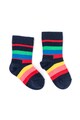 Happy Socks Комплект чорапи на райе, 2 чифта Момичета