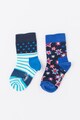 Happy Socks Set de sosete 3/4 cu imprimeu - 2 perechi Baieti