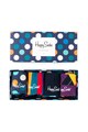 Happy Socks Set de sosete 3/4 cu diverse modele, unisex - 4 perechi Barbati