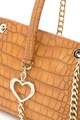 Love Moschino Geanta crossbody mica cu imprimeu reptila Femei