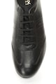 Geox Pantofi casual de piele cu limba de plasa Symbol Barbati