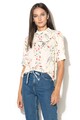 Vero Moda Bluza cu model floral si guler scurt Florence Femei