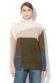 French Connection Пуловер с вълна и дизайн с цветен блок Жени