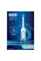 Oral-B Periuta de dinti electrica  Smart 6, 40000 pulsatii/min, 8800 oscilatii/min, Curatare 3D, 5 programe, 2 capete, Bluetooth, Trusa de calatorie, Alb/Albastru Femei