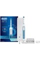 Oral-B Periuta de dinti electrica  Smart 6, 40000 pulsatii/min, 8800 oscilatii/min, Curatare 3D, 5 programe, 2 capete, Bluetooth, Trusa de calatorie, Alb/Albastru Barbati