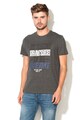 Big Star Tricou cu imprimeu text Leif Barbati