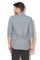 Zee Lane Denim Camasa slim fit cu model gingham si guler fixat cu nasturi Barbati