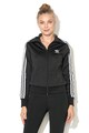 adidas Originals Bluza sport cu fermoar Firebird, Negru Femei