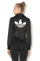 adidas Originals Bluza sport cu fermoar Firebird, Negru Femei