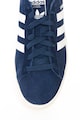 adidas Originals Pantofi sport cu piele intoarsa Campus, Bleumarin/ Alb Barbati