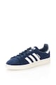 adidas Originals Pantofi sport cu piele intoarsa Campus, Bleumarin/ Alb Barbati